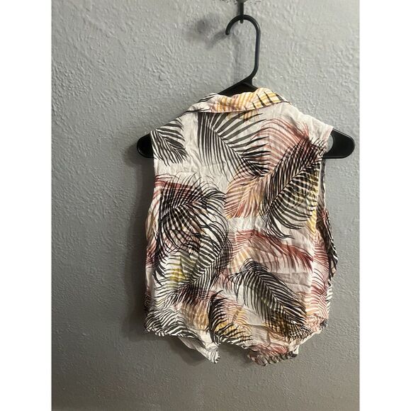 Liz Claiborne Top Womens Sleeveless Button Up Size‎ Medium - Picture 6 of 7